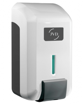 JVD Distributeur de Savon Cleanline Blanc