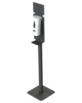 JVD Distributeur Savon Yaliss Gel Auto Blanc + Totem