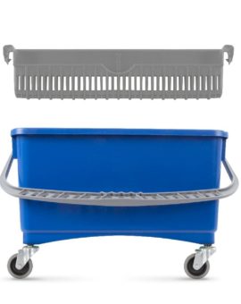 TTS Seau lavage et essorage franges Vello 20 L