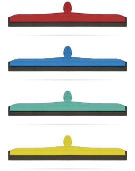 TTS Raclette sol avec lame double noire